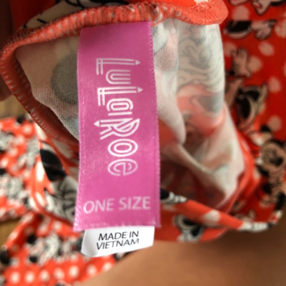 Minnie Mouse LuLaroe Leggings NEVER WORN - Picture 2 of 2